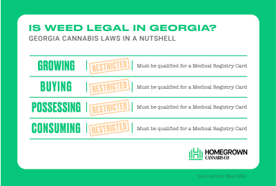 Is Weed Legal in Georgia? [Updated 2023]