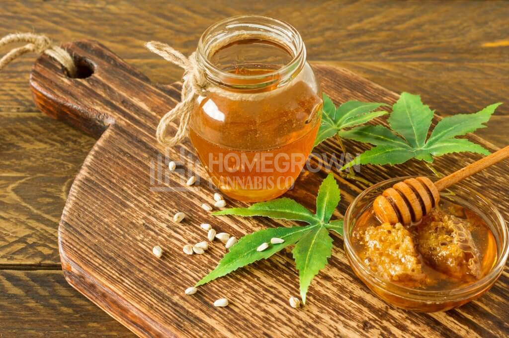 Weed-infused honey