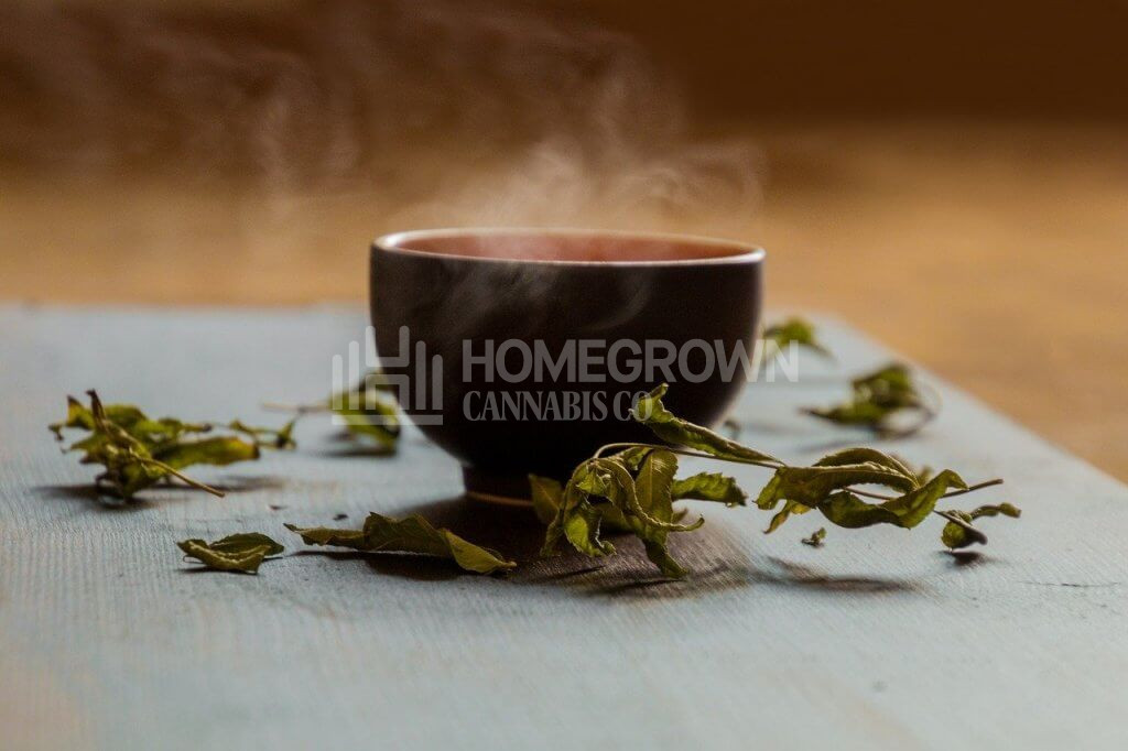 Marijuana herbal tea