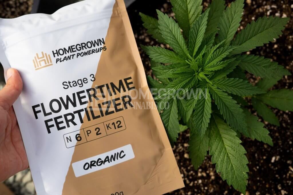 Homegrown Cannabis Co. flowertime fertilizer